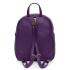 Rucsac din piele naturala, model DiAmanti Salvo Violet